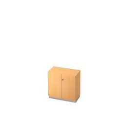 Aktenschrank, 2 OH, B 800 x T 420 mm, Buche-Dekor