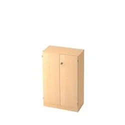 Hammerbacher Flügeltürenschrank Matrix Ahorn 800 x 420 x 1.270 mm