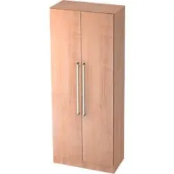 Aktenschrank Office Braun Holz 80 cm 42 cm 200.4 cm - Farbe: Nussbaum - Material: Holzwerkstoff - Aktenschrank