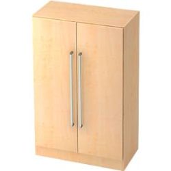 Aktenschrank Office Braun Holz 80 cm 42 cm 127 cm - Farbe: Ahorn Dekor - Material: Holzwerkstoff - Aktenschrank