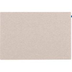 Akustik-Pinboard Board Up, Absorptionsklasse C, Stärke 24 mm, Textil & Recycling-PET, beige, B 1000 x H 750 mm