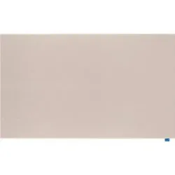 Akustik-Pinboard Wall Up, Absorptionsklasse B, Stärke 20 mm, Textil & Recycling-PET, beige, B 2000 x H 1195 mm