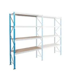 Anbaufeld, Weitspannregal Epsivol, 4 Ebenen, B 1800 x T 1200 x H 2500 mm