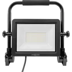 ANSMANN FL50W-AC LED Arbeitsstrahler, Kabelgebunden, 5.400 Lumen, IP65, Stossfest, 360° Leuchtenkopf und Tragegriff, schwarz