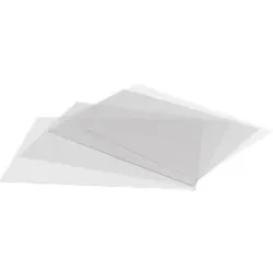 Antireflex-Schutzfolie für wetterfeste Klapprahmen mit Oberprofil 25 mm, DIN A0, B 874 x H 1222 mm, Stärke 0,4 mm, PET, transparent