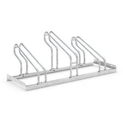 wsm® Bügelparker, 1-seitig, 3 Stellplätze, verzinkt