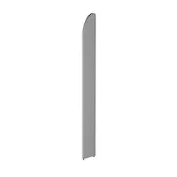 Kerkmann Abschlusswange Dante Lichtgrau 325 x 325 x 2.250 mm