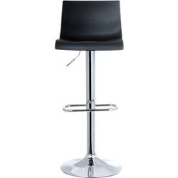 Paperflow Barhocker mit verstellbarem Sitz Sacramento Schwarz 2 Stück