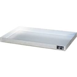 Bauer® Auffangwanne aus Edelstahl für Kleingebinde KGW 3 V4A, Auffangvolumen 28 l