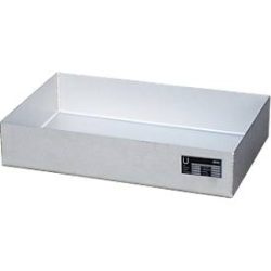 Bauer® Paletten-Auffangwanne aus Edelstahl für Kleingebinde KGW-P 1 V4A, Auffangvolumen 23 l