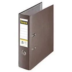 Bene No.1 Power Ordner A4 80 mm Braun 2 Ringe 291400 PP (Polypropylen) Glatt Hochformat
