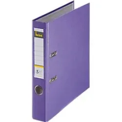 Bene No.1 Power Ordner A4 50 mm Violett 2 Ringe 291600 PP (Polypropylen) Glatt Hochformat