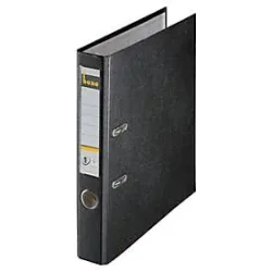 Bene No.1 Power Ordner A4 50 mm Schwarz 2 Ringe 291600 PP (Polypropylen) Glatt Hochformat
