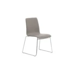 Besucherstuhl ZEROS´SE, Chrom/grau