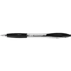 BIC Atlantis Classic Kugelschreiber Schwarz Mittel 0.4 mm 12 Stück