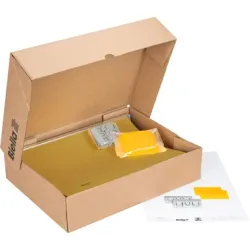 Biella - Hängemappen Original, A4, 25 cm, 25 Stück, inklusive Zubehör, 25cm, Gelb