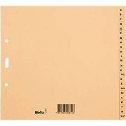 Biella Papier-Register, teildeckend, 25 Stück,