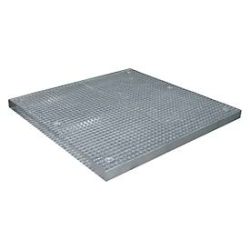Bauer® Flach-Auffangwanne aus Stahl, HxBxT 78 x 1.350 x 1.350 mm