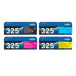 Brother 4 Toner TN-325, cyan, magenta, gelb, schwarz, original