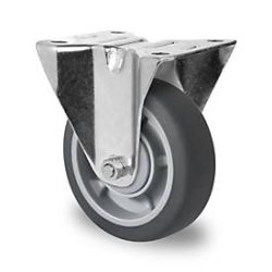 Bockrolle TPE, spurlos, ØxB 100 x 35 mm, TK 135 kg