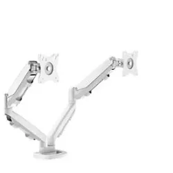 Fellowes Doppelmonitor-Arm Eppa höhenverstellbar 480 x 1000 X 560 mm 39 Zoll Weiß