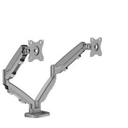 Fellowes Doppelmonitor-Arm Eppa höhenverstellbar 480 x 1000 X 560 mm 39 Zoll Silber
