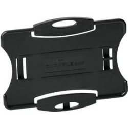 DURABLE Ausweishalter ECO für 1 Karte, schwarz, 20 Stk/VE