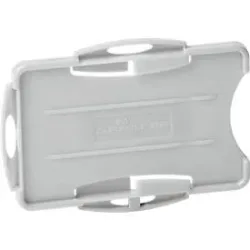 DURABLE Ausweishalter ECO für 2 Karten, grau, 20 Stk/VE