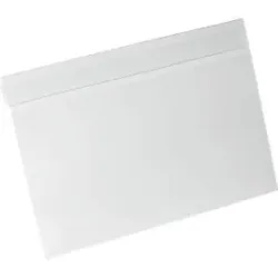 Durable Kennzeichnungstasche, Hard Cover, mit Falz, DIN A4 quer, B 297 x H 210 mm, transparent