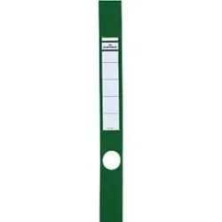 DURABLE ORDOFIX Selbstklebende Ordneretiketten 60 x 390 mm Grün 10 Stück