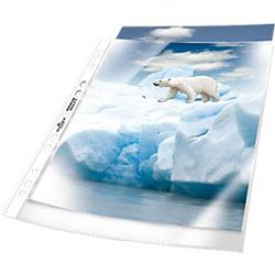 DURABLE Premium Prospekthüllen 268319 A4 PP (Polypropylen) 21 (B) x 0.016 (T) x 29.7 (H) cm Transparent 100 Stück