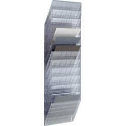 DURABLE Prospekthalter Flexiboxx, 12x DIN A4, Querformat, transparent