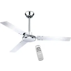 Deckenventilator Verona, 65 W,  3 Geschwindigkeiten, mit Fernbedienung, chrom