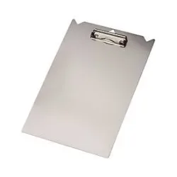 Klemmbrett aus Aluminium, zur Montage an Wagen, für DIN A4, LxB 350 x 240 mm Tarifold
