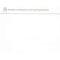 Dokumententasche/Lieferscheintasche SecurePack, C6, ohne Aufdruck, selbstklebend, wasserfest, PCR & FSC®-Kraftpapier, transparent, 250 Stück