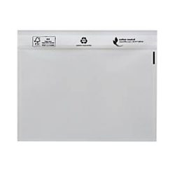 Dokumententasche Novafix, selbstklebend, Format C6, transparent neutral, LDPE, 250 Stück