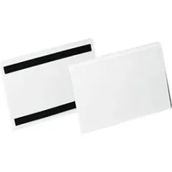 Etikettentasche HARD COVER magnetisch A5 quer
