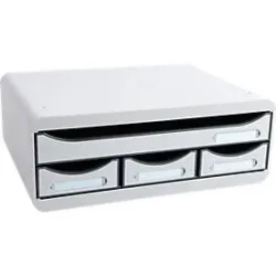 Exacompta - Schubladenbox, One Size, Grau