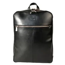 Exacompta - Exactive Laptoprucksack Leder Schwarz, für Damen, Größe Onesize