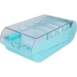 EXACOMPTA Karteikartenbox Bunny Box A7 5346323D pastellgr&uuml;n/tr. 250x132x85mm