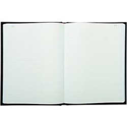 Exacompta Geschäftsbuch 412E kariert Schwarz Anzahl der Blätter: 100 DIN A4