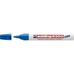 edding 8300 industry permanent marker, blau, 10 Stück