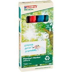 EDDING Flipchart Marker 32 1-5mm 32-E4 4er Etui