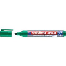 edding Whiteboard Marker 363, Keilspitze, 1 Stück, grün