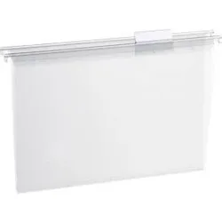 EICHNER Transparente Hängemappe, oben offen, Polypropylen, 15 Stück