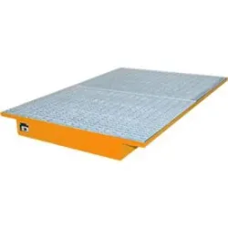 Einhängewannen für Plattenregal Typ EHW 1800, orange RAL2000