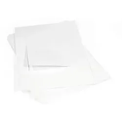 Einlegefolie für Laserdrucker B 150 x H 150 mm (für 2 Abstandshalter), 5 Stück