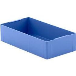 Einsatzkasten EK 14-4, blau, PE, 12 Stück