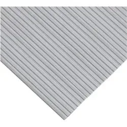Ergonomischer Läufer, Zuschnitt, 600 mm breit, grau