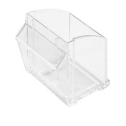 Ersatz-Aufbewahrungsbox für mehrteilige Kleinteileaufbewahrung MultiStore, Grösse 9, Volumen 0,1 l, B 50 x T 42 x H 46 mm, Polystyrol, 1 Stück